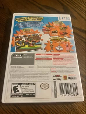Wii Game - SpongeBob’s Boating Bash - photo 2