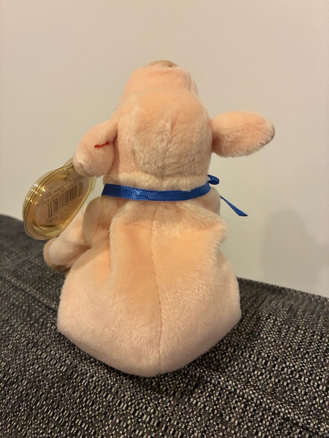 Ty Beanie Baby Knuckles the pig NWT - photo 3