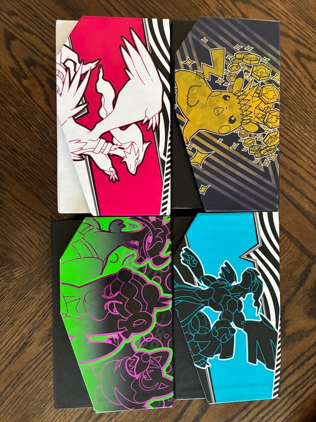 4 Elite Trainer Boxes - empty
