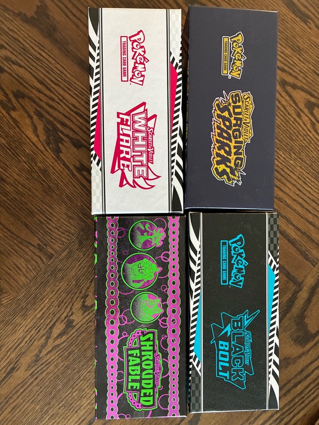 4 Elite Trainer Boxes - empty - photo 2