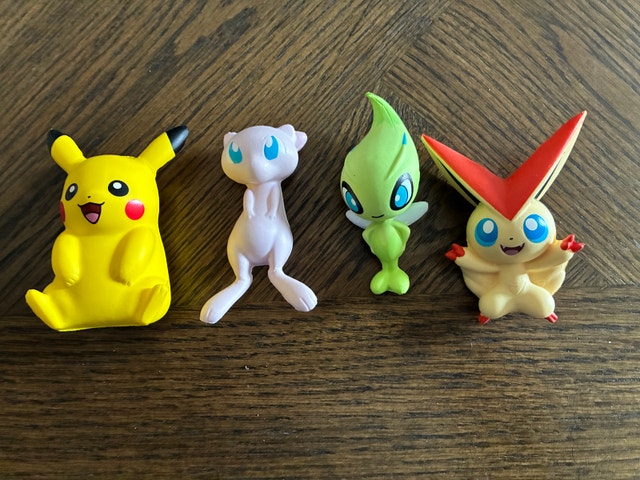 Pokémon figure stress toys