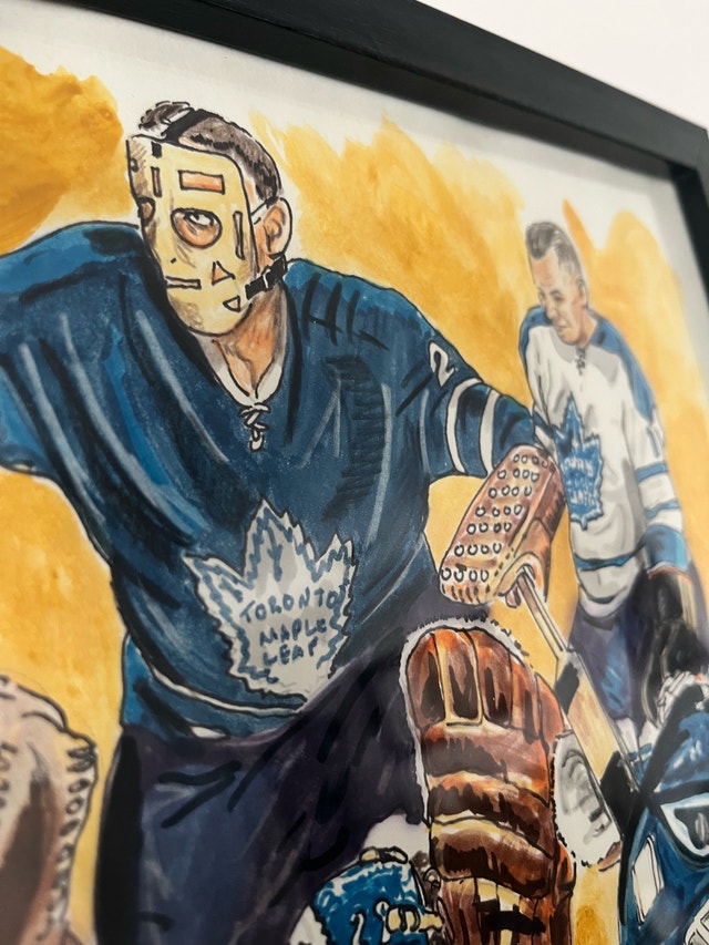 Toronto Maple Leafs Goalie Art - photo 4