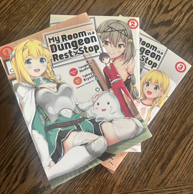 Manga Books - My Room is a Dungeon Rest Stop - Books 1-3 - photo 2