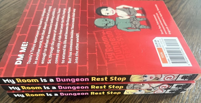 Manga Books - My Room is a Dungeon Rest Stop - Books 1-3 - photo 3