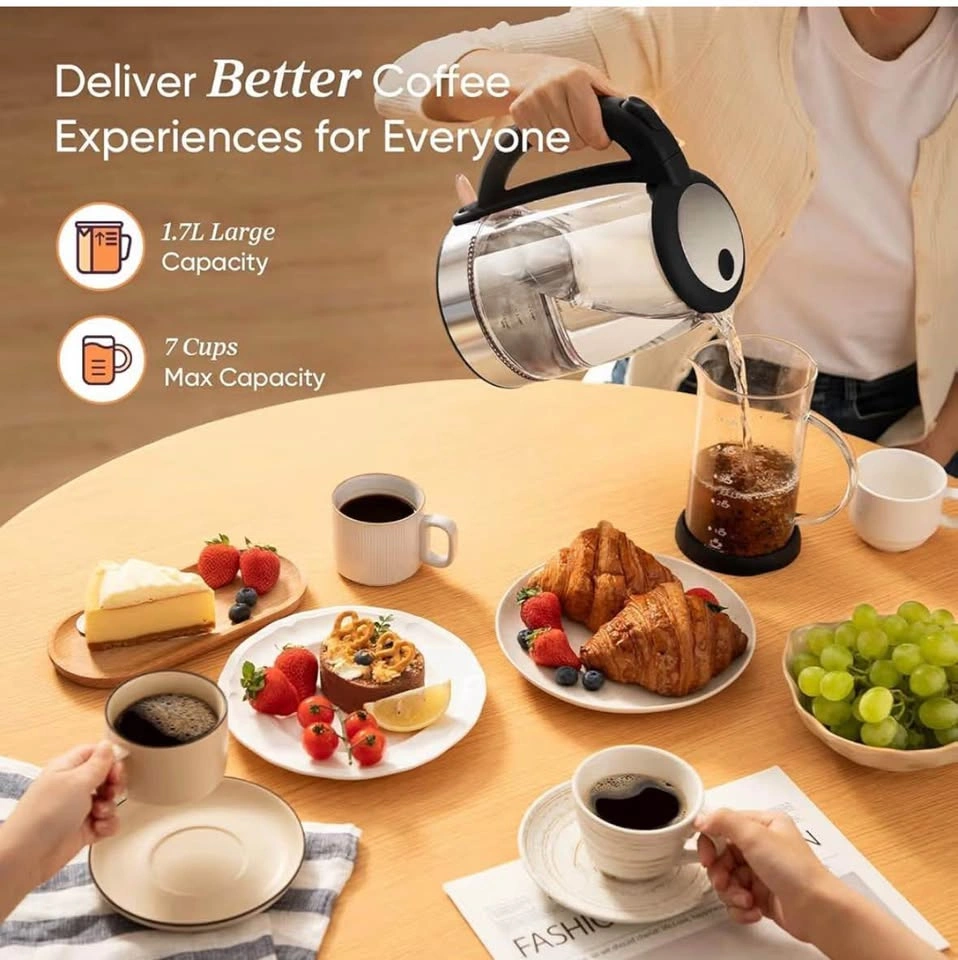 COSORI Plastic-Free Glass Electric Kettle (1.7L) - photo 5