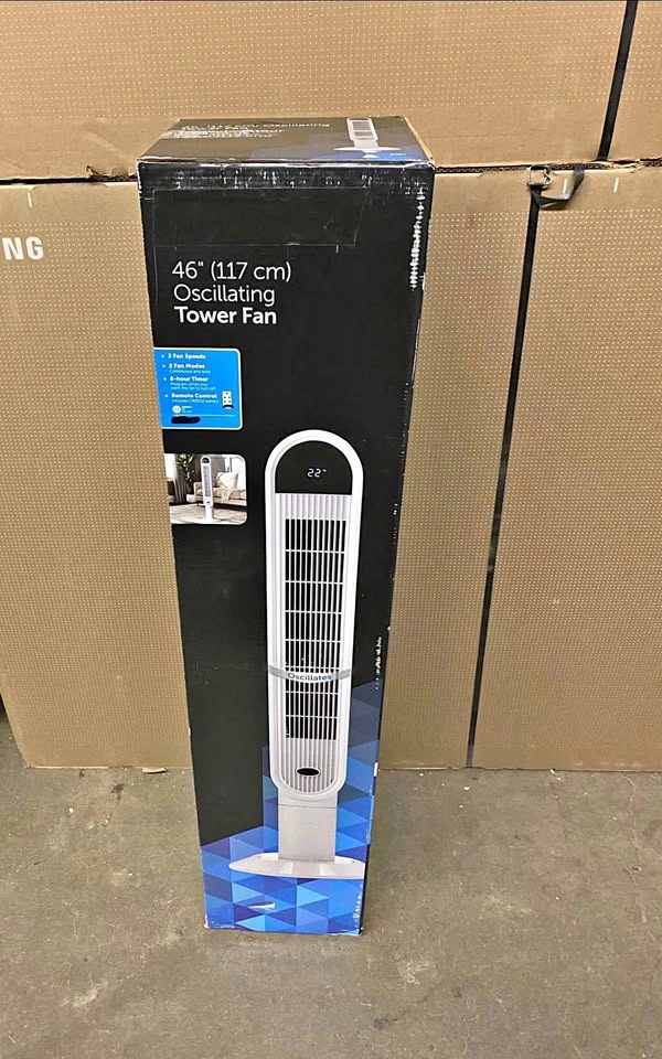 46" (117 cm) Oscillating Tower Fan