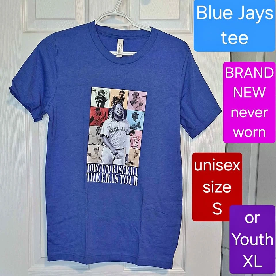 Blue Jays tee - Youth XL or Adult S - Vladdy - NEW
