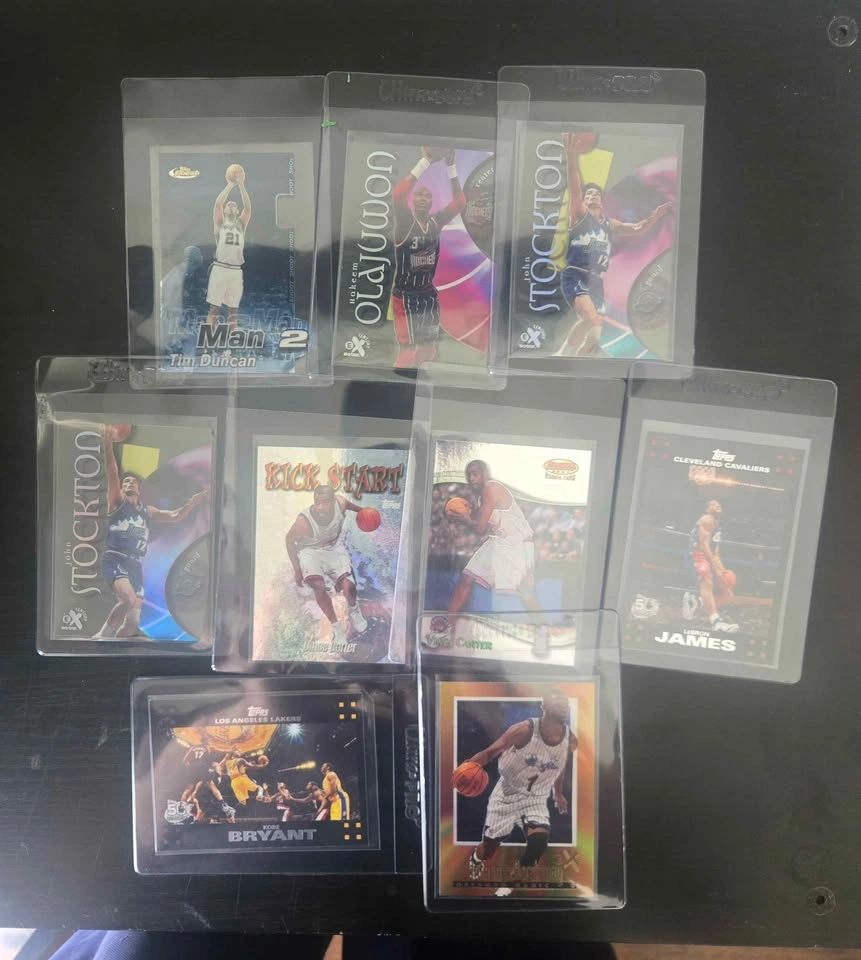 Basketball cards (Wemby, Kobe, LeBron, Duncan, Iverson, etc.) - photo 4