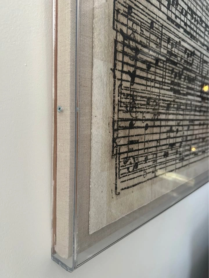 Sheet Music on Parchment Wall Art - photo 5