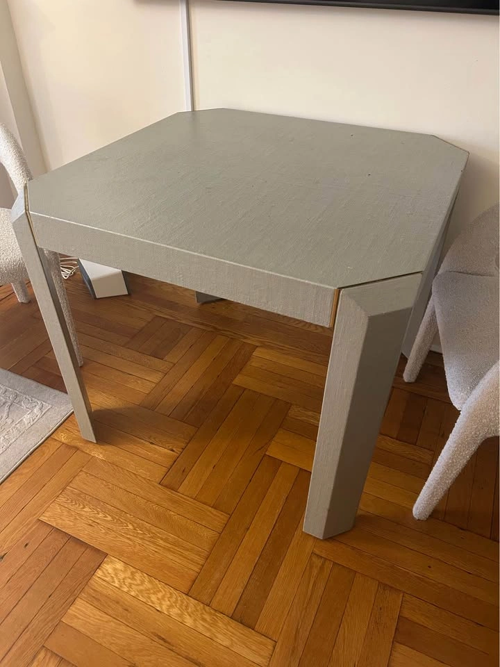 Linen Wrapped Card Game Table - photo 2