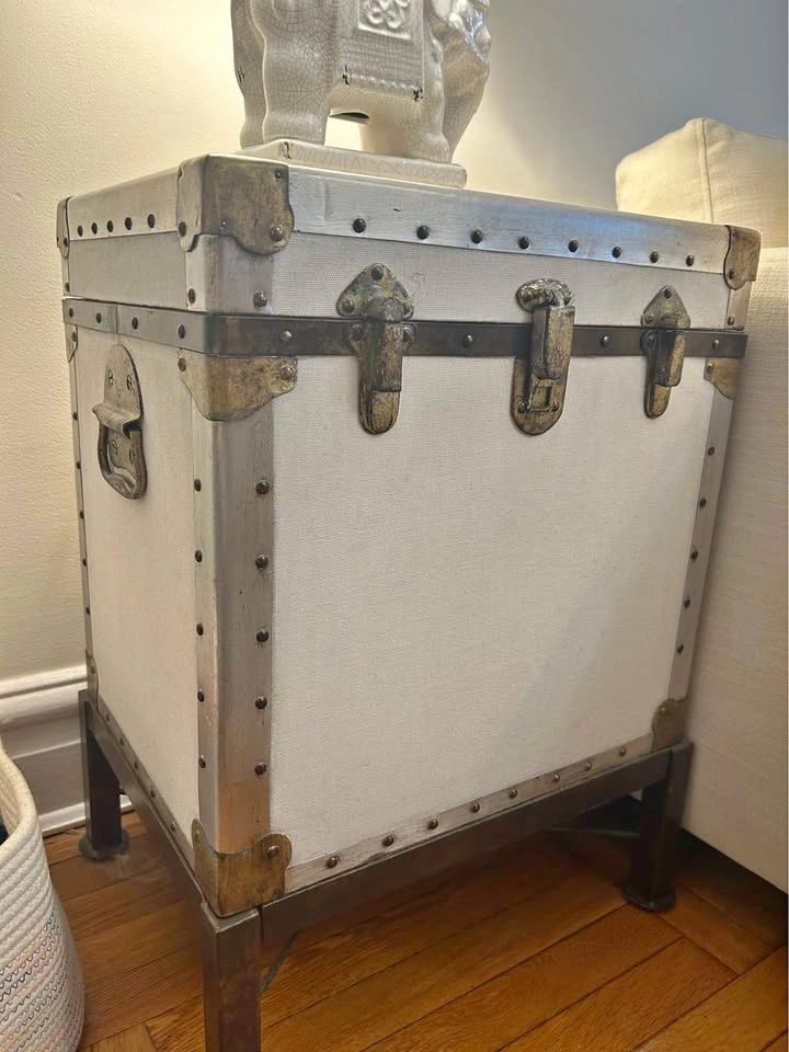 Set of Pottery Barn Trunk Side Tables