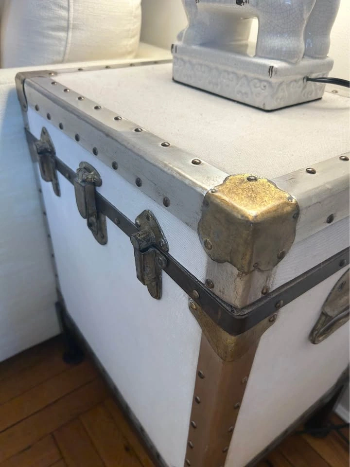 Set of Pottery Barn Trunk Side Tables - photo 5