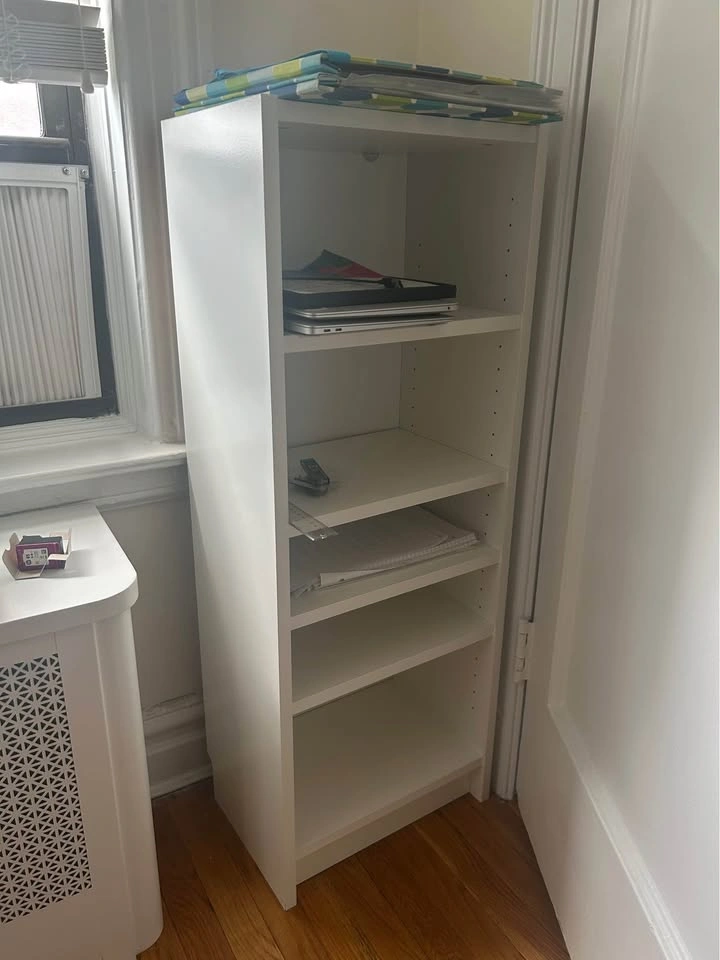 Set of 3 White Wood Bookshelves - photo 3