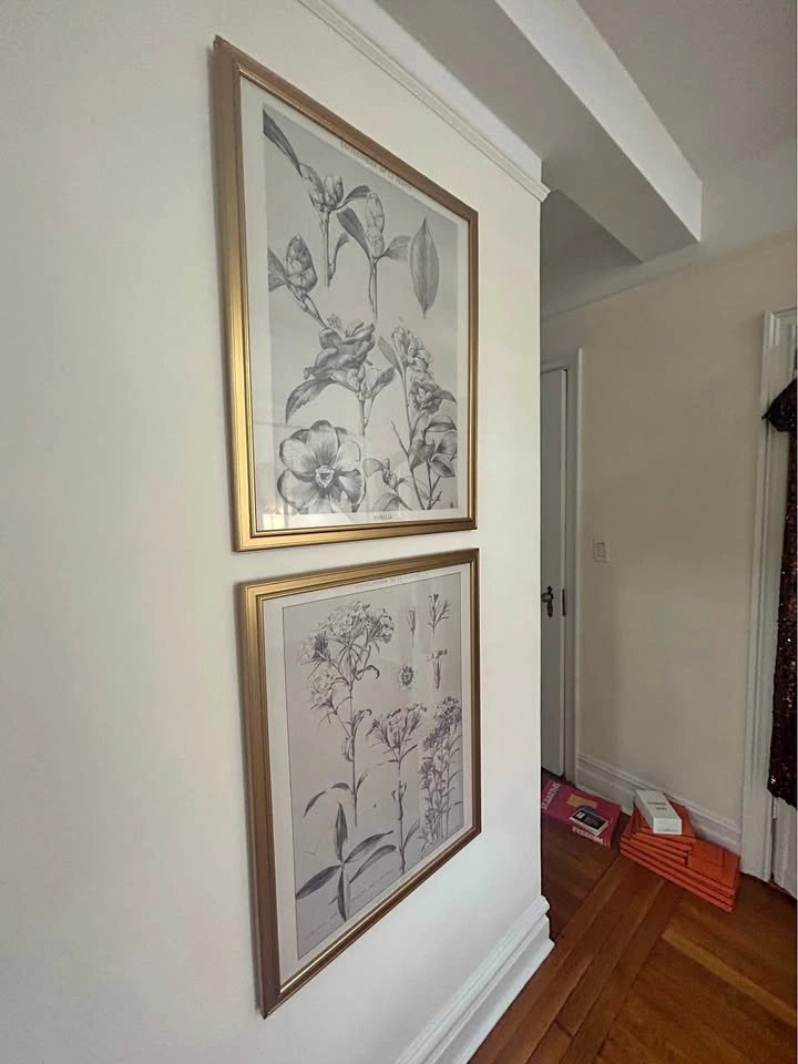 Encyclopedie de la Plante Artwork Set of 2