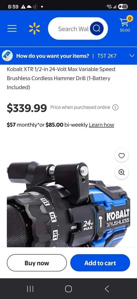 Kobalt XTR 24V 1/2-inch Brushless Cordless Hammer Drill/Driver K - photo 3