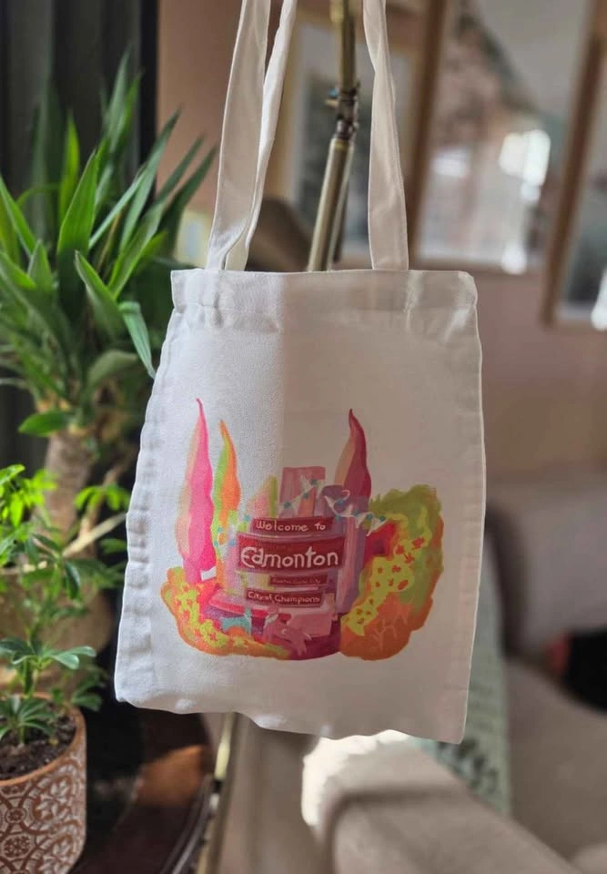 Hand-painted Canvas Tote Bags - Multiple Designs - photo 2