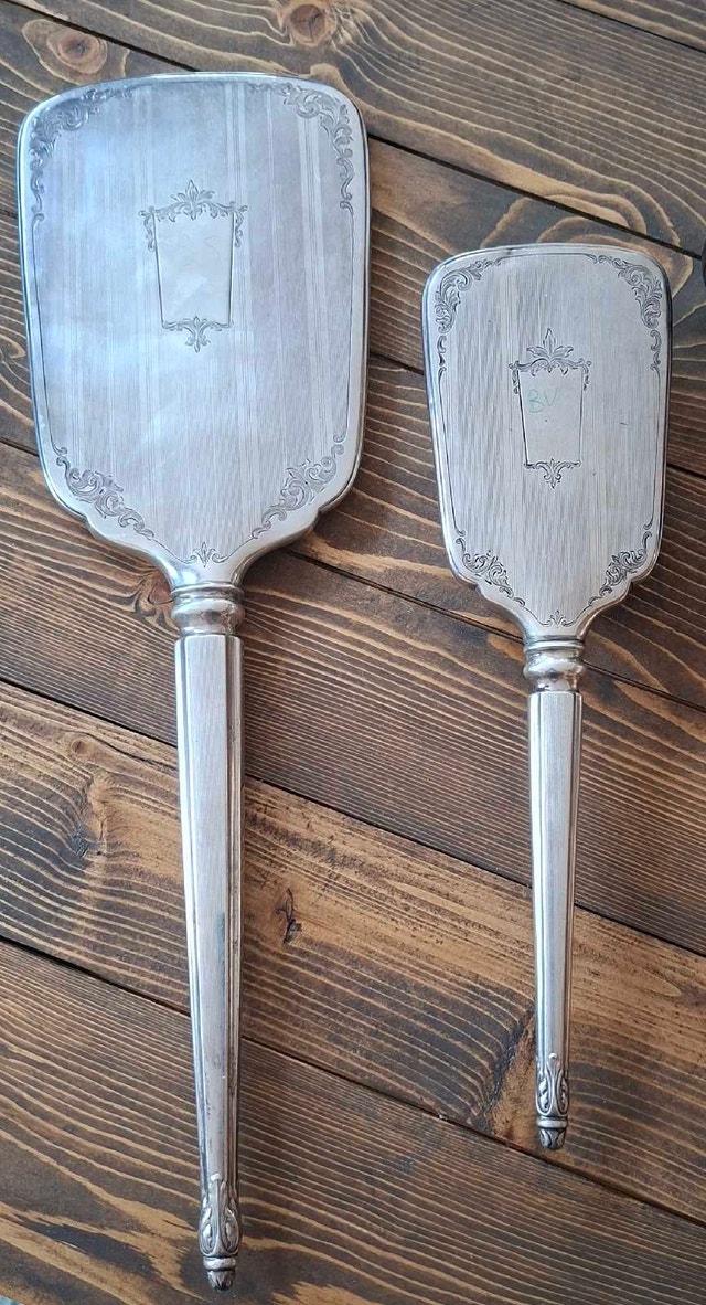 Birks Sterling Silver Brush Mirror Vanity Set - photo 2