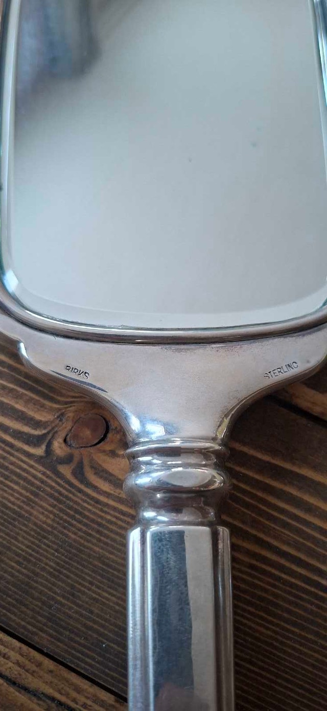Birks Sterling Silver Brush Mirror Vanity Set - photo 3