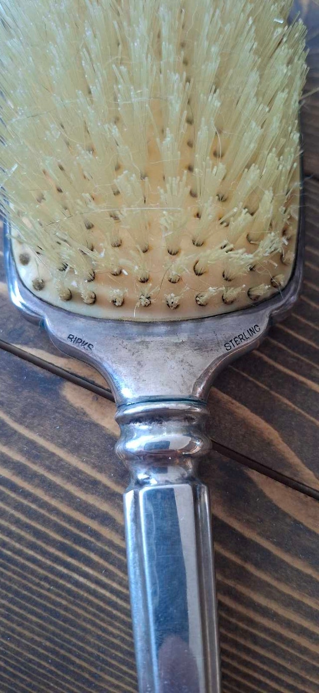 Birks Sterling Silver Brush Mirror Vanity Set - photo 4