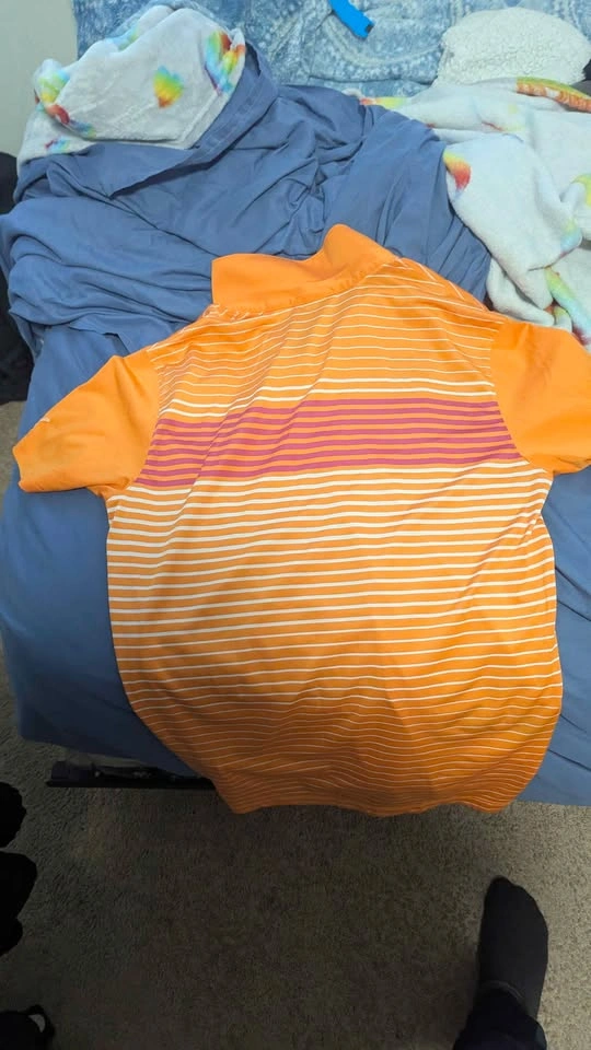 Puma orange white pink striped - photo 4