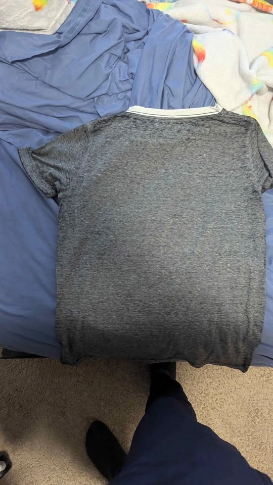 BIOWORLD Cobra Kai Grey Ringer Tee Small - photo 2