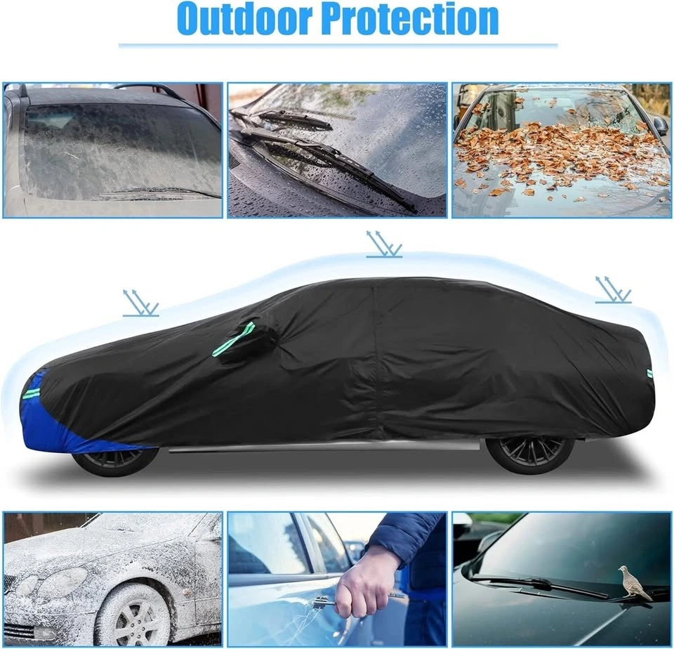 X AUTOHAUX 3L Car Cover 178-185" Waterproof All Weather - photo 2