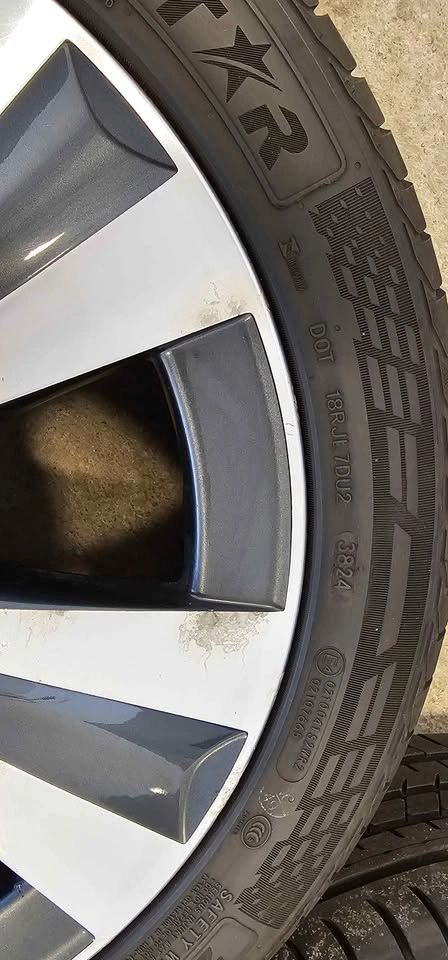 Nissan kicks OEM Rims with All Season Tires 205/50R17 - photo 3