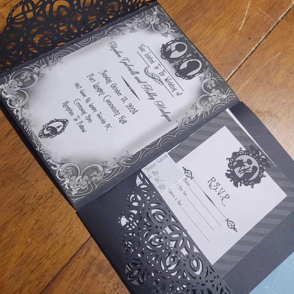 Wedding invitation bundle or custom design - photo 5