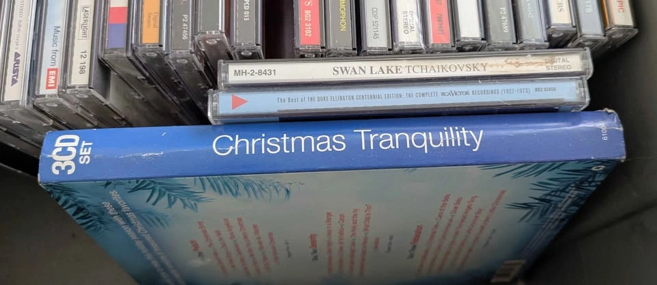 CD Collection and grey crate - photo 5