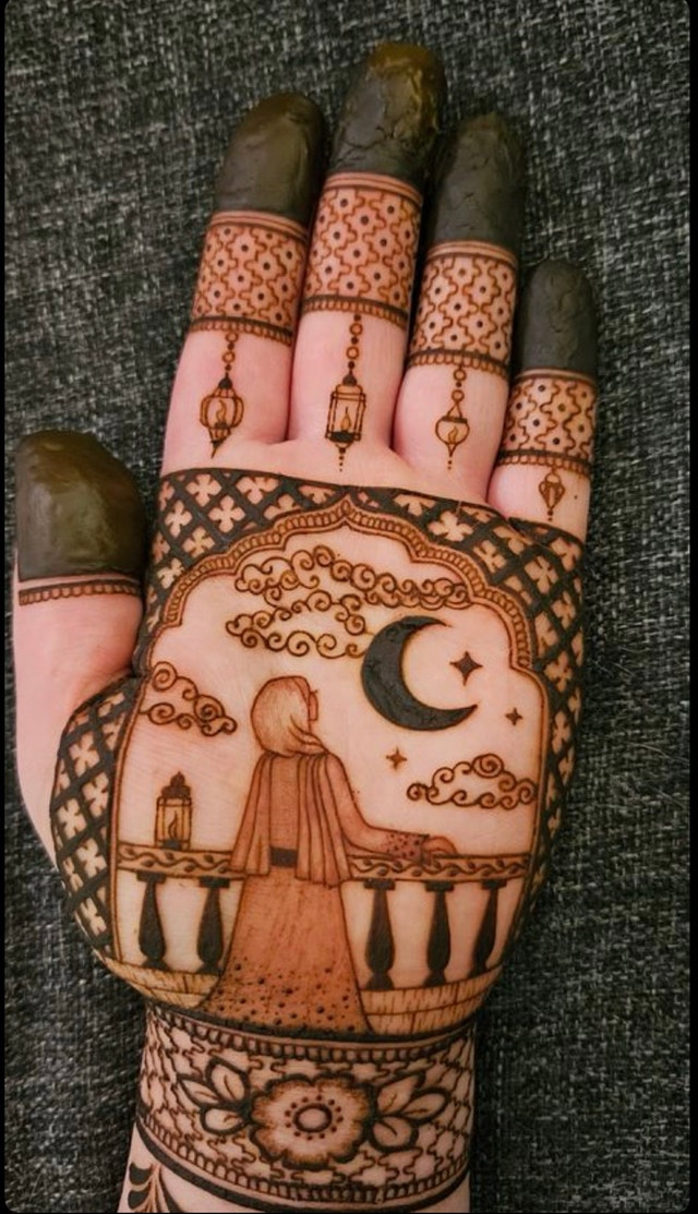Eid Henna designs - photo 4
