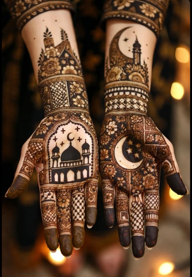 Bakrid Special Henna Designs - photo 4