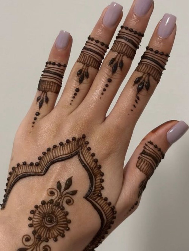 Simple Henna/Mehendi Designs - photo 3