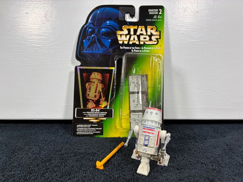 Lot of 3 1990’s Star Wars POTF Kenner 3.75” Action Figures - photo 2