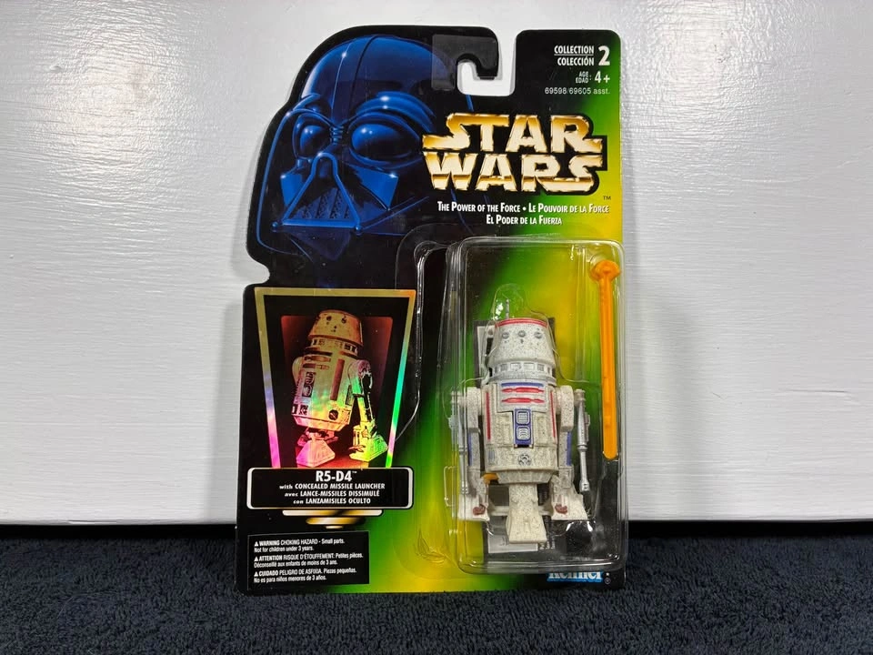 Lot of 3 1990’s Star Wars POTF Kenner 3.75” Action Figures - photo 3