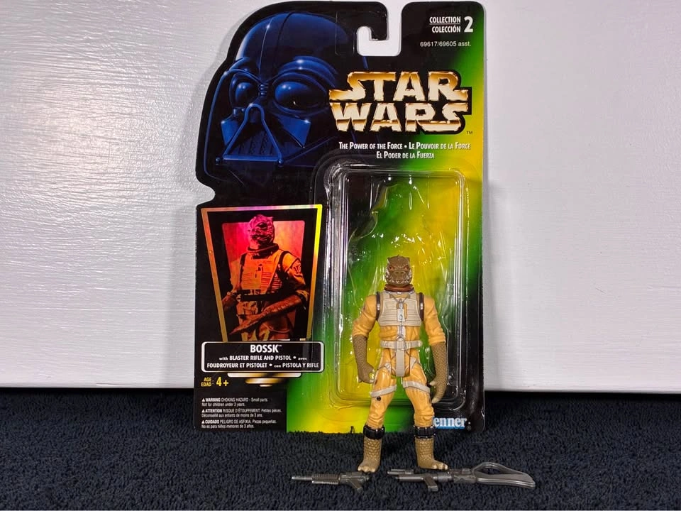 Lot of 3 1990’s Star Wars POTF Kenner 3.75” Action Figures - photo 2