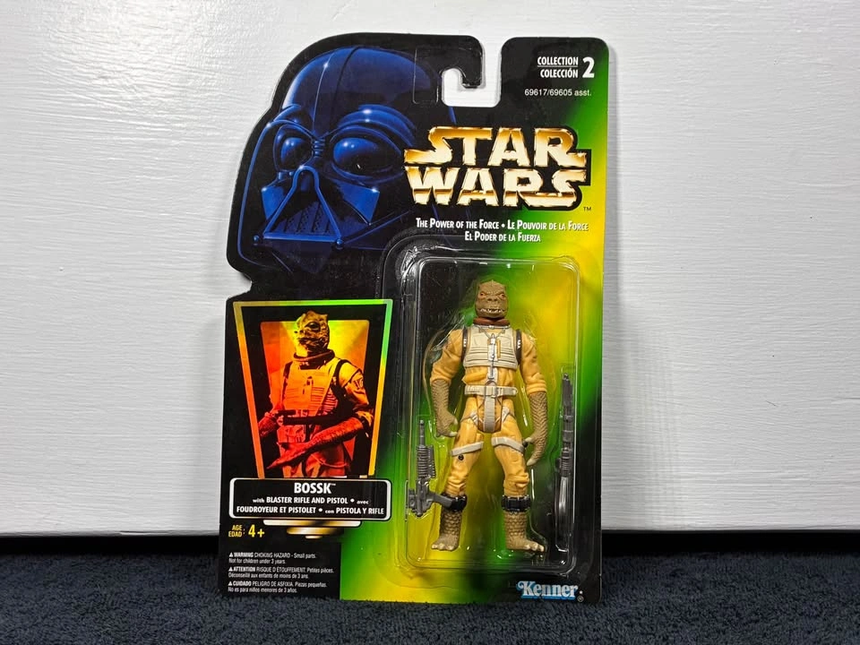 Lot of 3 1990’s Star Wars POTF Kenner 3.75” Action Figures - photo 3