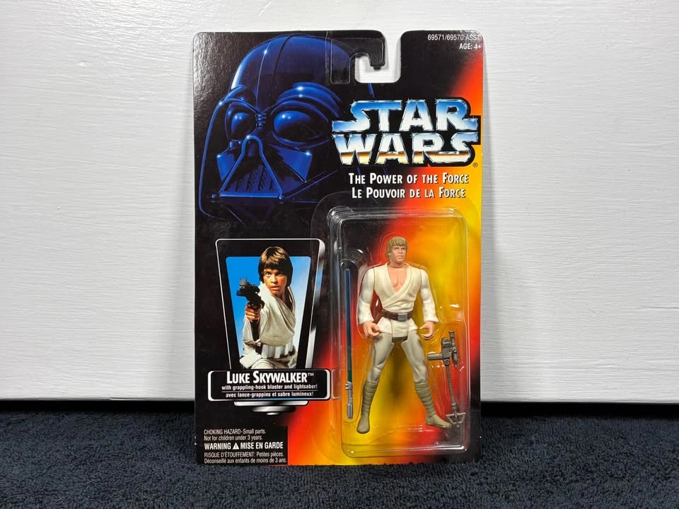 Lot of 3 1990’s Star Wars POTF Kenner 3.75” Action Figures - photo 5