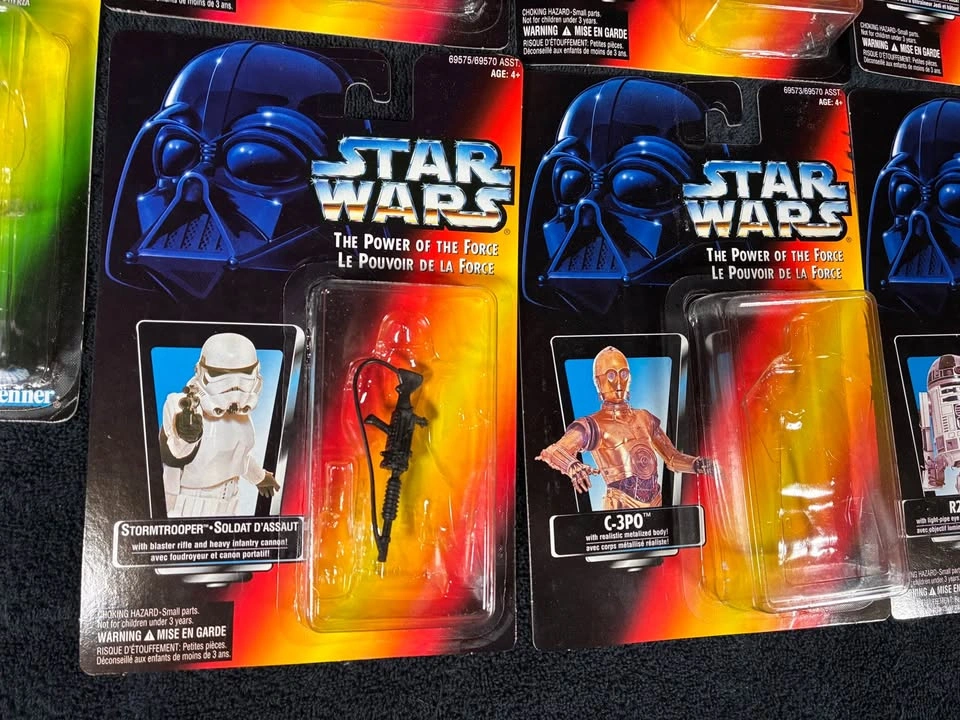 Lot of 9 Star Wars 1990’s Power of the Force 3.75” Action Figure - photo 3