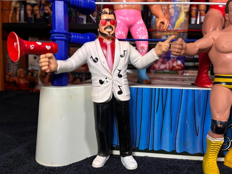 5 WWF / WWE LJN 1980’s 8” Rubber Wrestling Figures - Killer Bees - photo 2