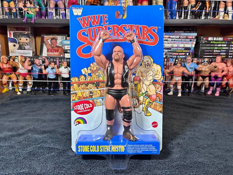 WWE LJN Wrestling Superstars Stone Cold Steve Austin