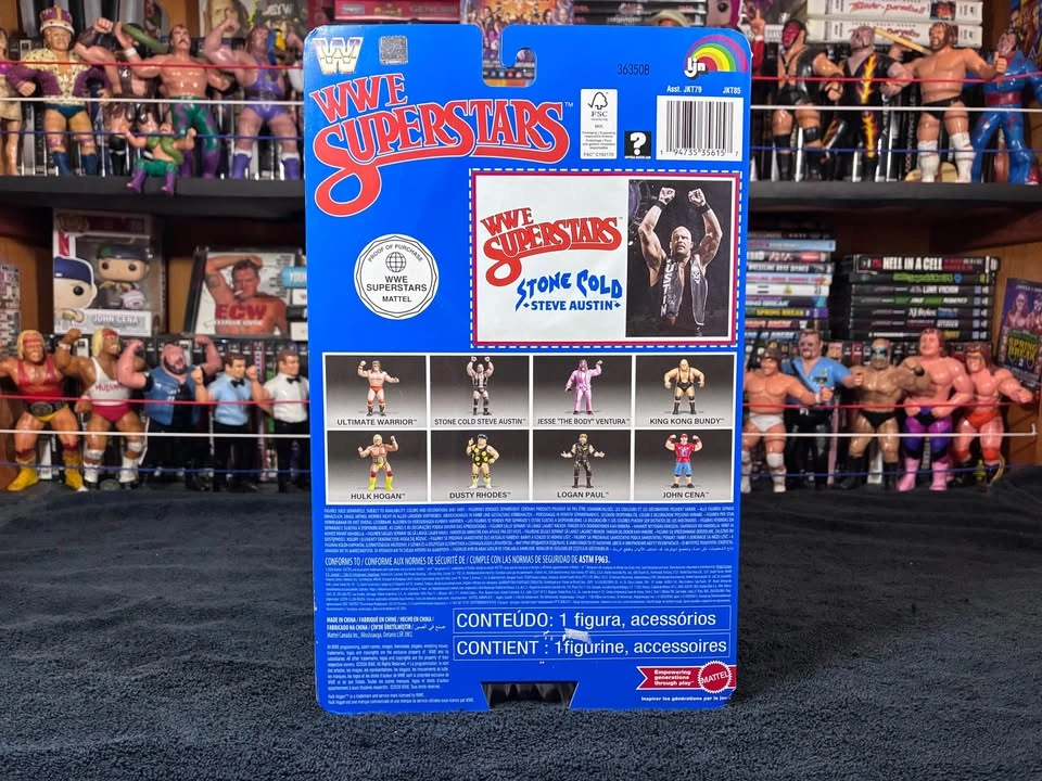 WWE LJN Wrestling Superstars Stone Cold Steve Austin - photo 2