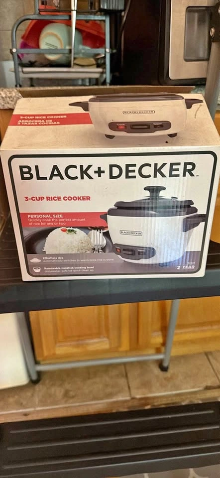 Black & Decker 3 Cup Rice Cooker
