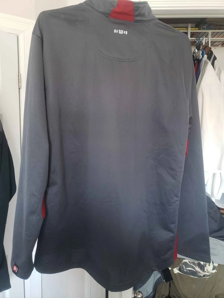Wilson Baseball Ultra Collection Quarter-Zip Pullover Men's M - photo 4