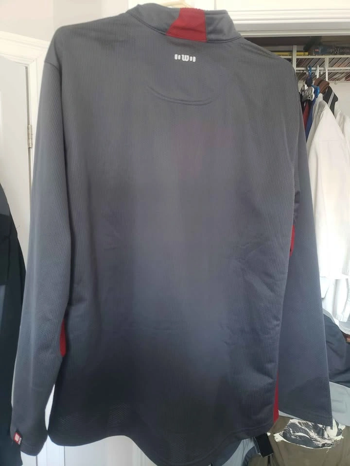 Wilson Baseball Ultra Collection Quarter-Zip Pullover Men's M - photo 5