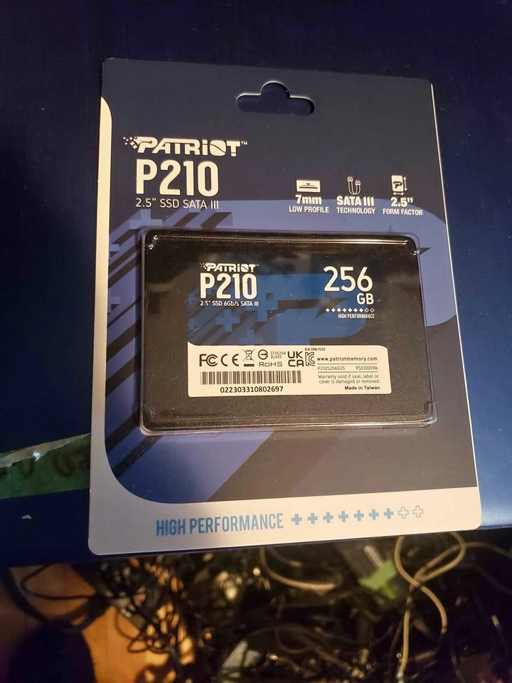 Patriot P210 256GB 2.5 inch SATA III SSD
