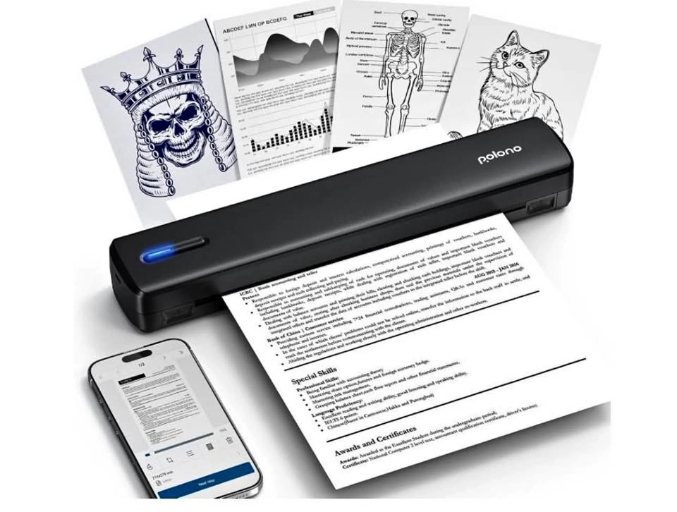 Polono D810 Portable Thermal Printer - BRAND NEW