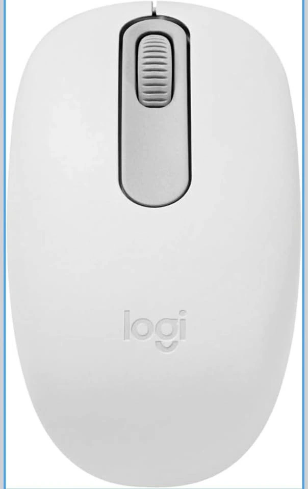 Logitech White Wireless Bluetooth Mouse - Brand New