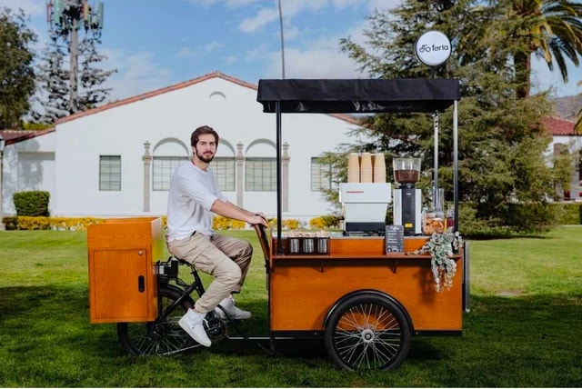 LUXURY MOBILE EVENT ELECTRIC TRICYCLE RENTAL – Coffee Cart
