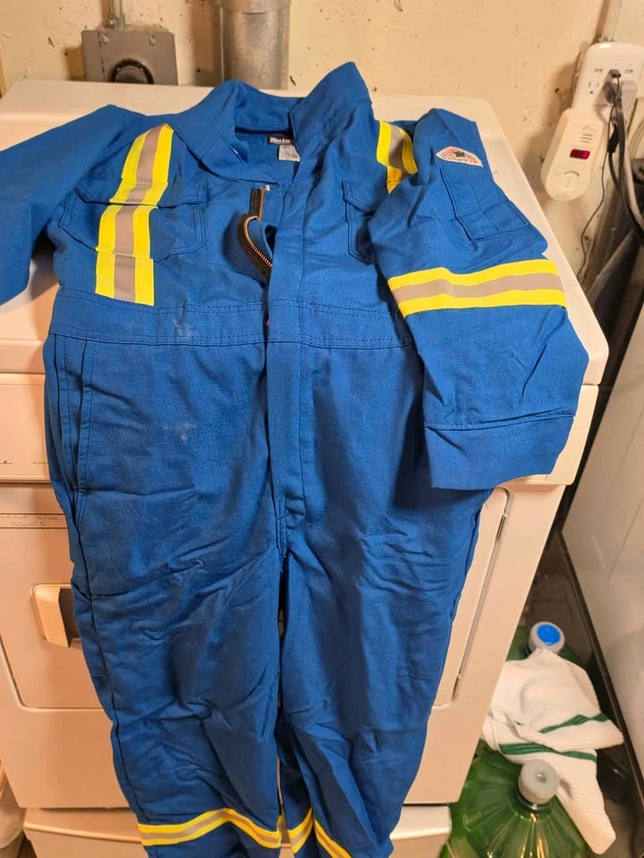 Men's FR Coverall Reflective Trim Royal Blue size 34 Reg - photo 3