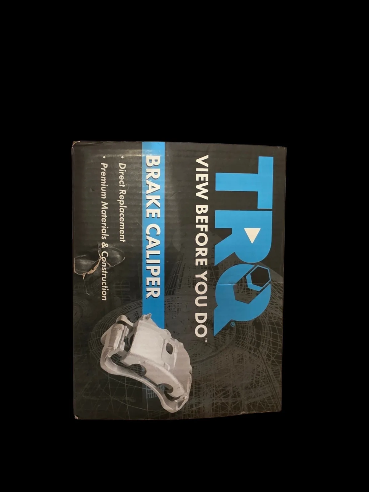TRQ Rear Left Disc Brake Caliper for Toyota 4Runner